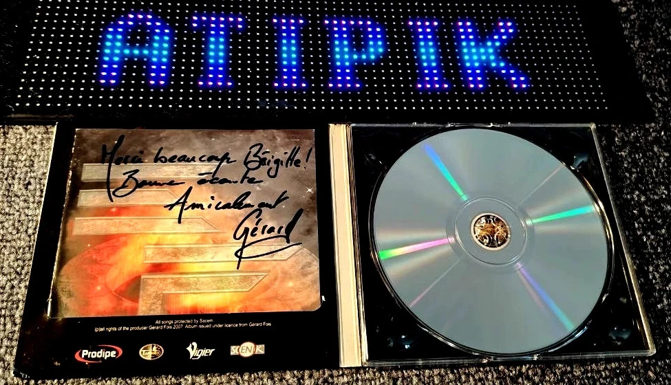 🔥 Eternal Flight - Signed Cd "Under The Sign Of Will" Ultra Rare! – photo 4